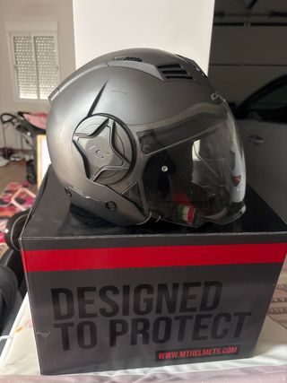 2 Cascos Moto Talla M y L