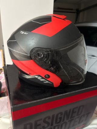 2 Cascos Moto Talla M y L