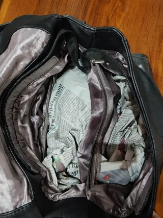 Borsa mano/tracolla nera