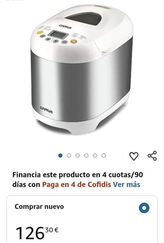 Panificadora Ferrari 550 W