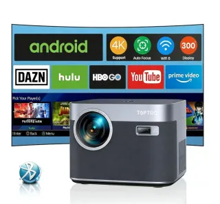 Proyector TOPTRO X7 4K Android WiFi 6