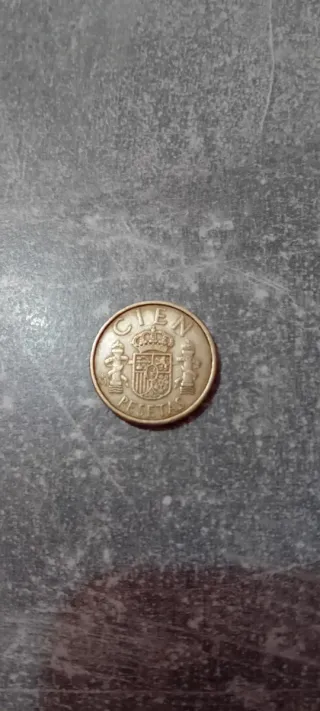 Moneda 100 pesetas Juan Carlos I 1984