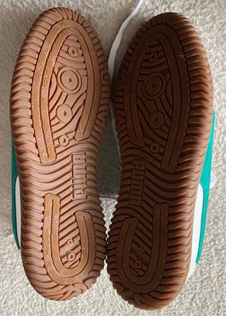 Zapatillas Puma Club Kayzer Verde y Blanco