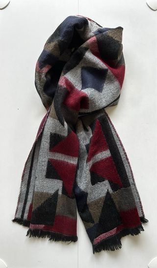 Bufanda Mango geométrica