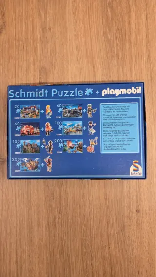 Puzzle Playmobil 200 piezas Vikingos