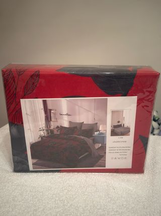 Juego de sábanas 6 piezas,100%algodón,nuevo