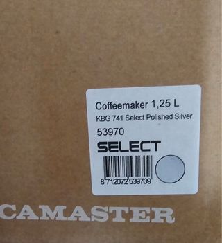 Cafetera Moccamaster Select