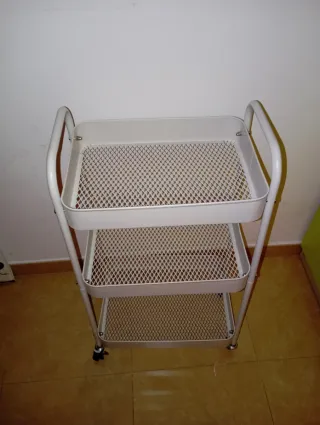 Carrito auxiliar 3 estantes