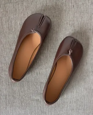 Bailarinas Tabi Marrones Talla 37