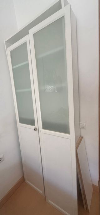 2 Puertas Cristal IKEA BILLY Blancas