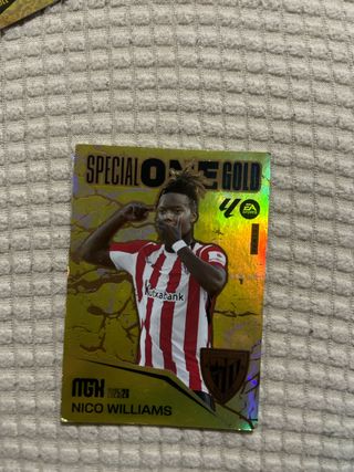 Carta Nico Williams Special One Gold