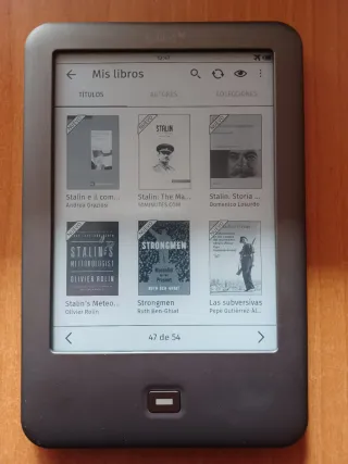 E-reader libro electrónico Tolino Shine