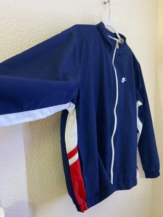 Chaqueta Nike Vintage Azul y Roja
