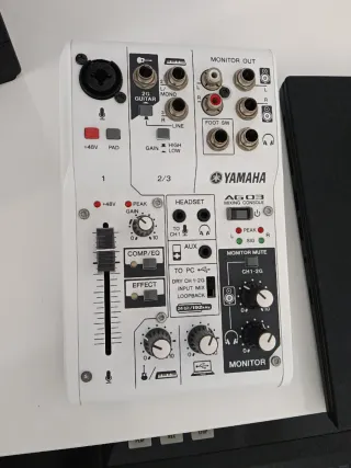 Interfaz de audio Yamaha AG03