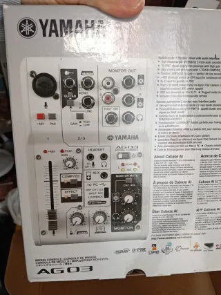 Interfaz de audio Yamaha AG03