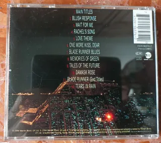 VANGELIS - Blade Runner. Cd