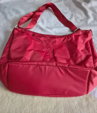 Bolso bandolera Carpisa rojo tela