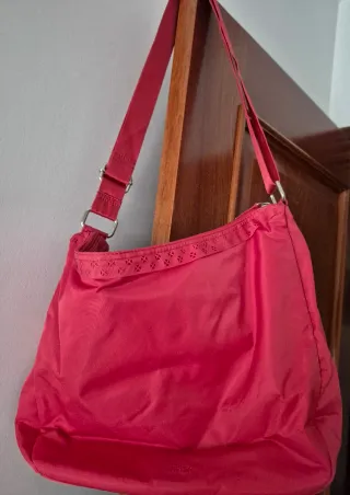 Bolso bandolera Carpisa rojo tela