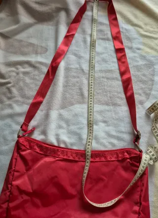 Bolso bandolera Carpisa rojo tela