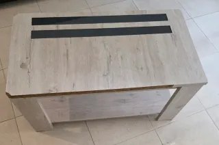 Mesa abatible de madera