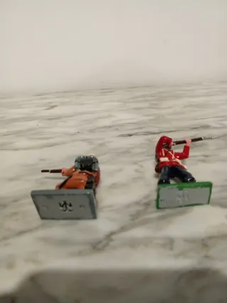 11 Soldados de plomo vintage