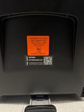 Silla de coche Be Cool gris