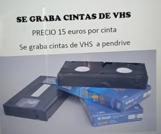 Se graban cintas de VHS