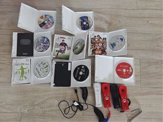 Nintendo Wii Negra Completa