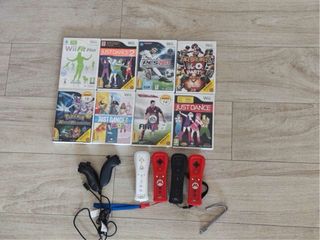 Nintendo Wii Negra Completa