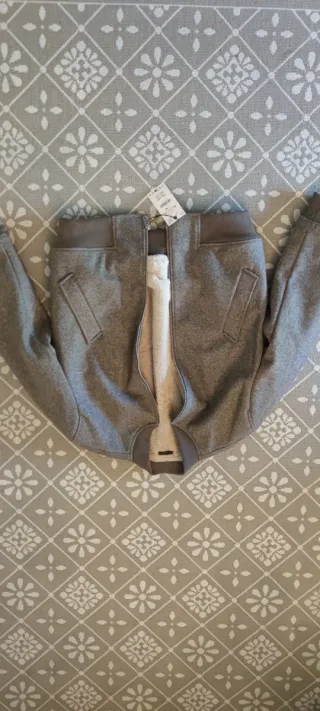 Chaqueta bomber marrón forrada XL