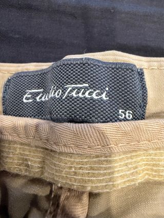 Pantalón Cargo Emidio Tucci Beige Talla 56