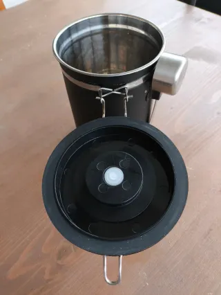 Contenedor Hermético para Café o Té  de Acero Inox