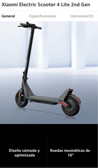 Patinete Eléctrico Xiaomi