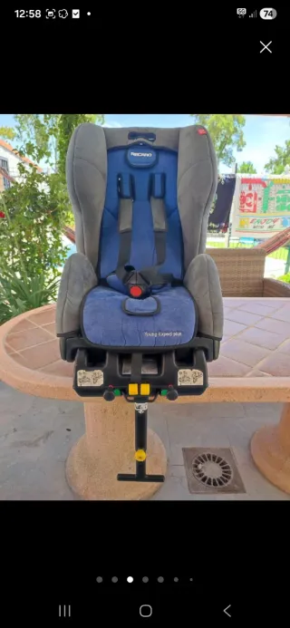 Silla Recaro Isofix buen estado