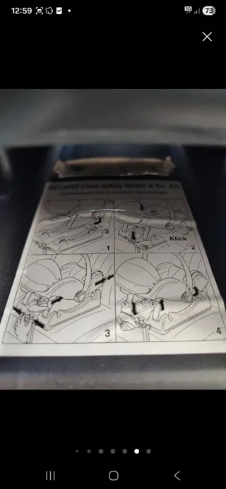 Silla Recaro Isofix buen estado