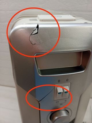 Radiador Eléctrico Cecotec calefactor