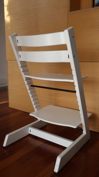 Trona Stokke Blanca en muy buen estado