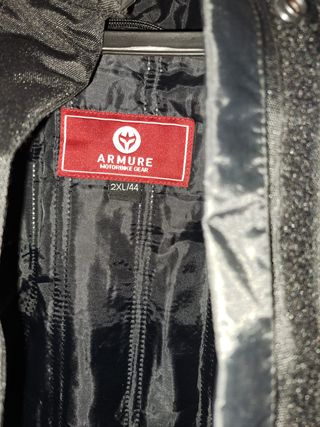 Chaqueta Moto Negra ARMURE MUJER / NUEVA