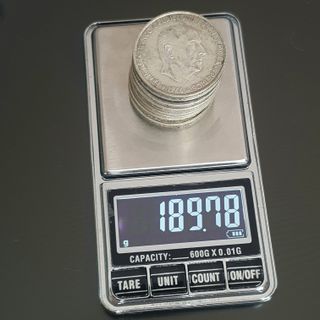 Lote 18 monedas 100 pesetas de Plata