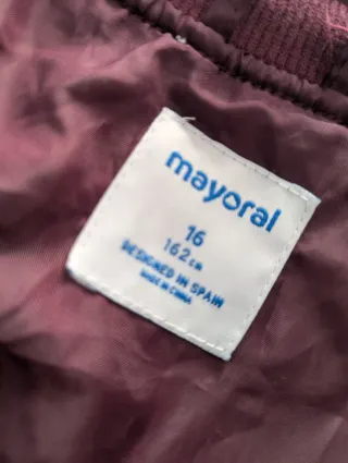 Chaqueta Mayoral Talla 16