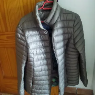 Chaquetón de invierno mujer gris