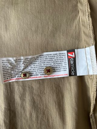 Camisa Beige 7 Camicie Mujer a estrenar