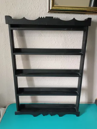 Estanteria expositora 5 baldas madera