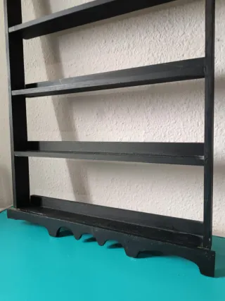 Estanteria expositora 5 baldas madera