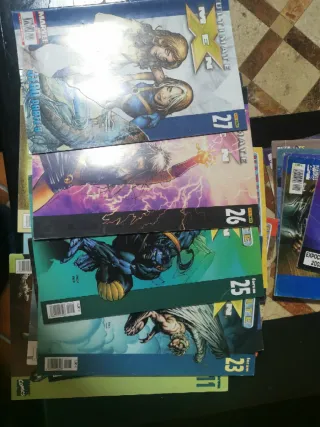lote de comics marvel ultimate Xmen