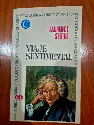 Libro Viaje Sentimental. De Laurence Sterne
