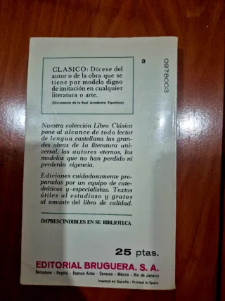 Libro Viaje Sentimental. De Laurence Sterne