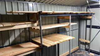 Caseta Jardín Metálica Wasabi 2.58x3.14m