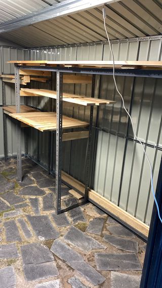 Caseta Jardín Metálica Wasabi 2.58x3.14m