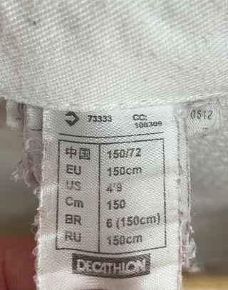 Traje de Yudo de niño con Cinturón